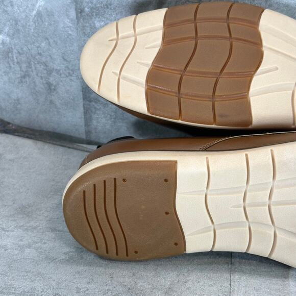 VANCE CO. Men's Tan Thad Faux-Leather Lace-Up Oxfords SZ 13 - Picture 11 of 12